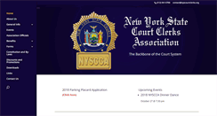 Desktop Screenshot of nyscourtclerks.org